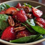 15-Minute Strawberry Spinach Salad