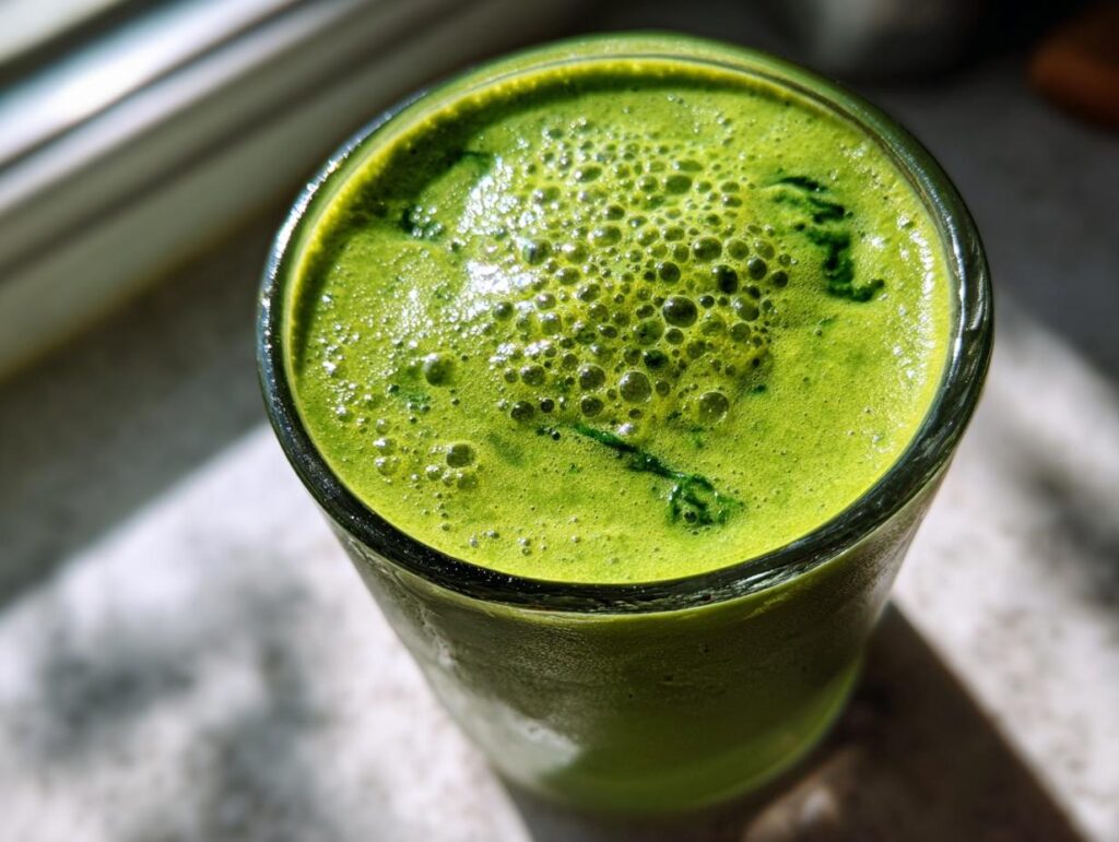 5-Ingredient Spinach Avocado Smoothie