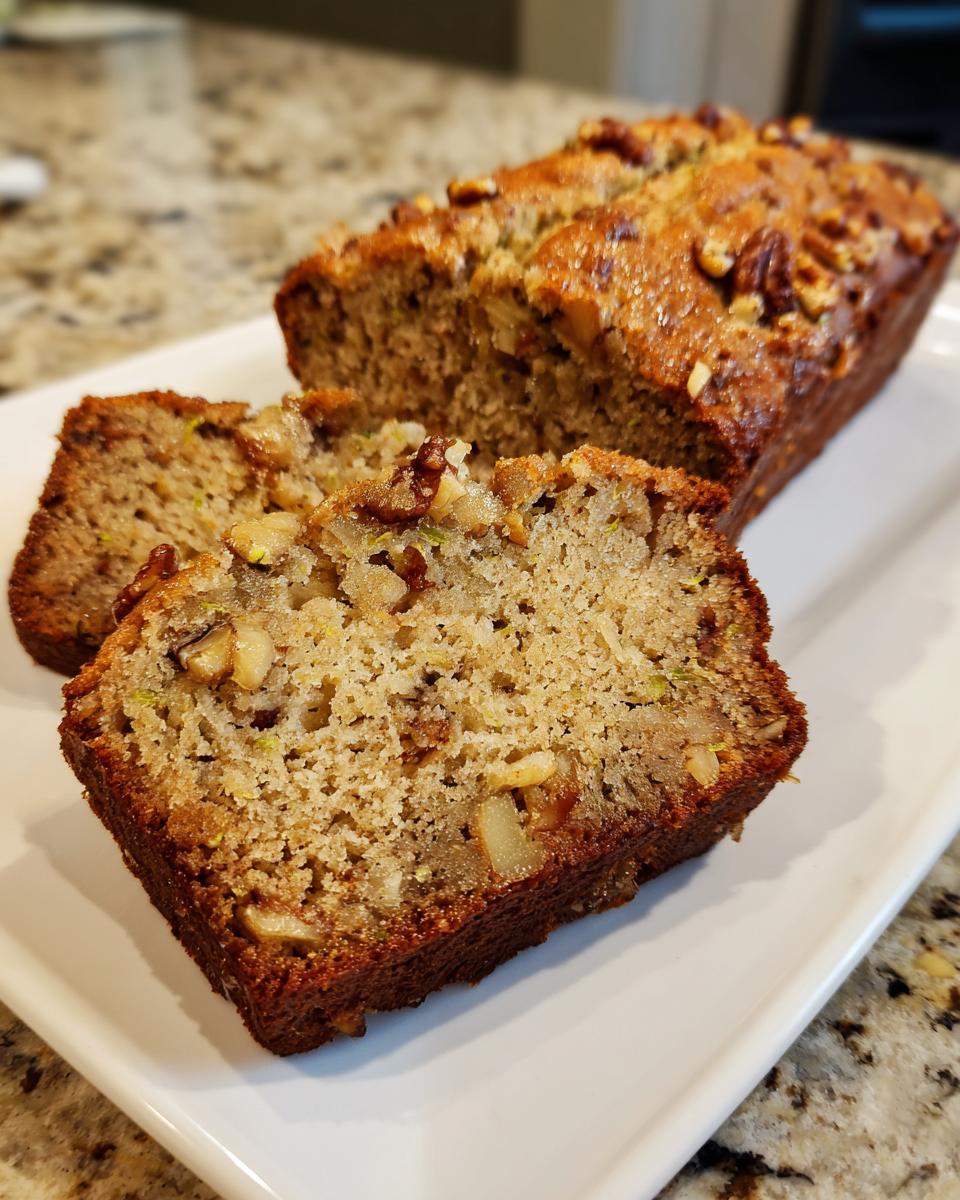 Apple Zucchini Bread - detail 1