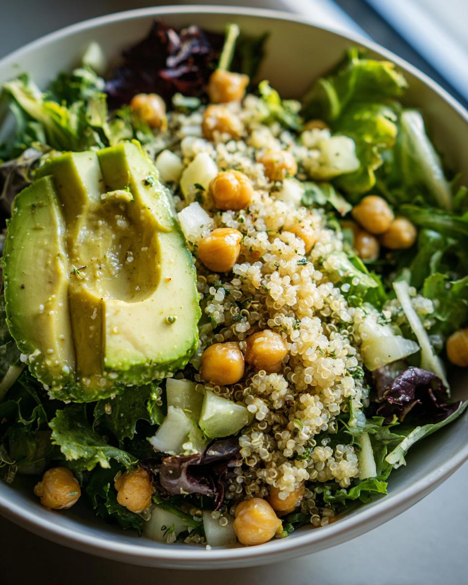 Avocado & Chickpea Salad - detail 2