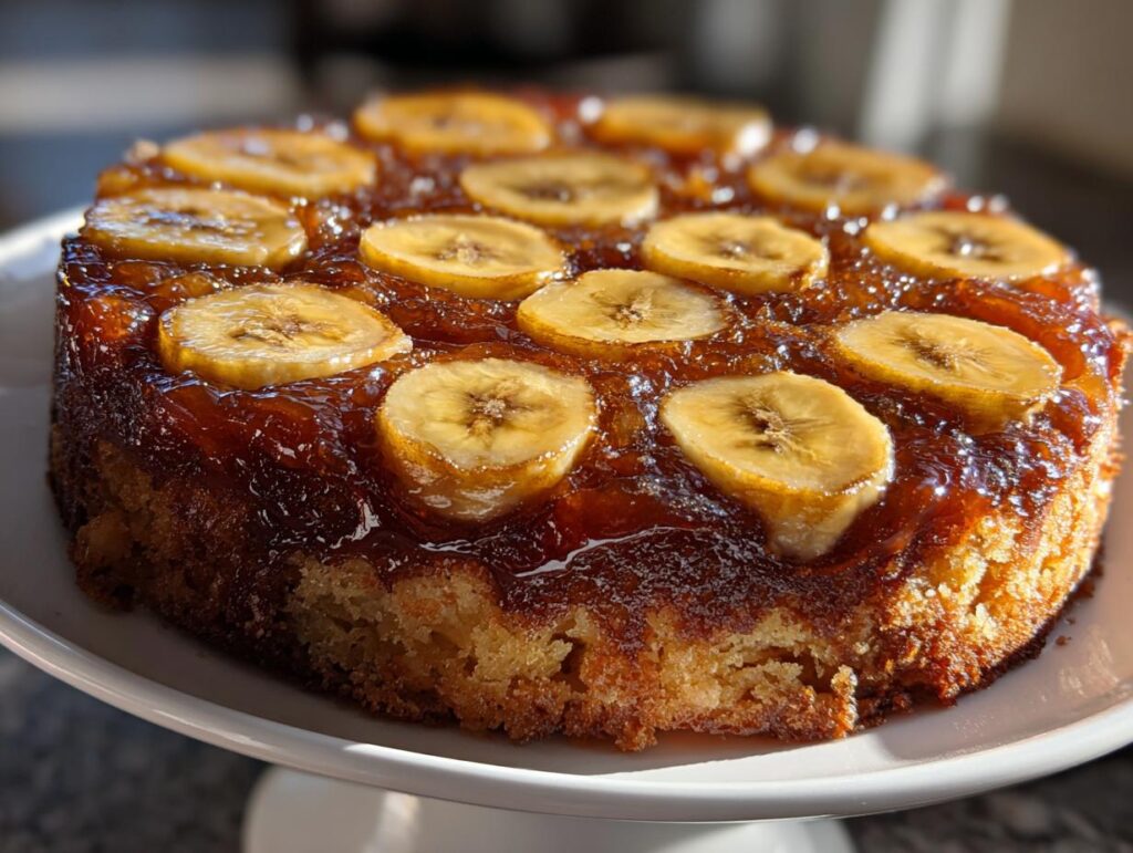 Banana Upside Down Cake