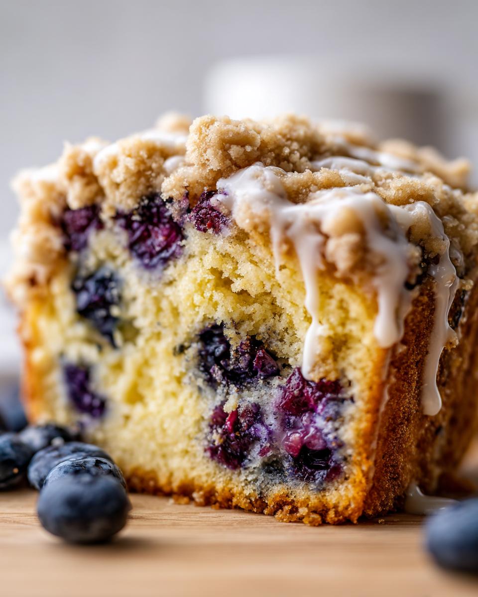 Blueberry Streusel Coffee Cake - detail 1