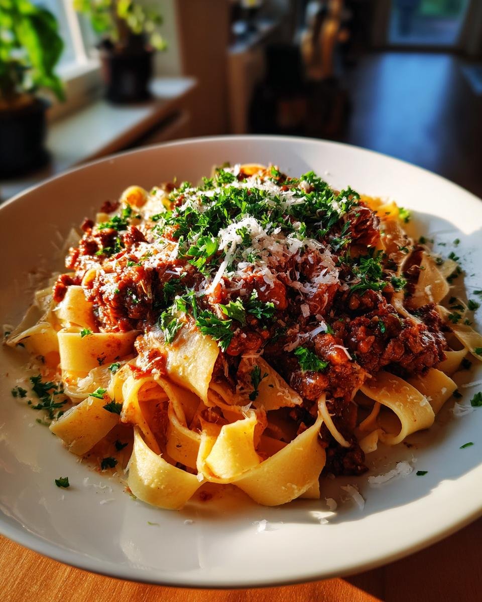Bolognese Sauce - detail 1