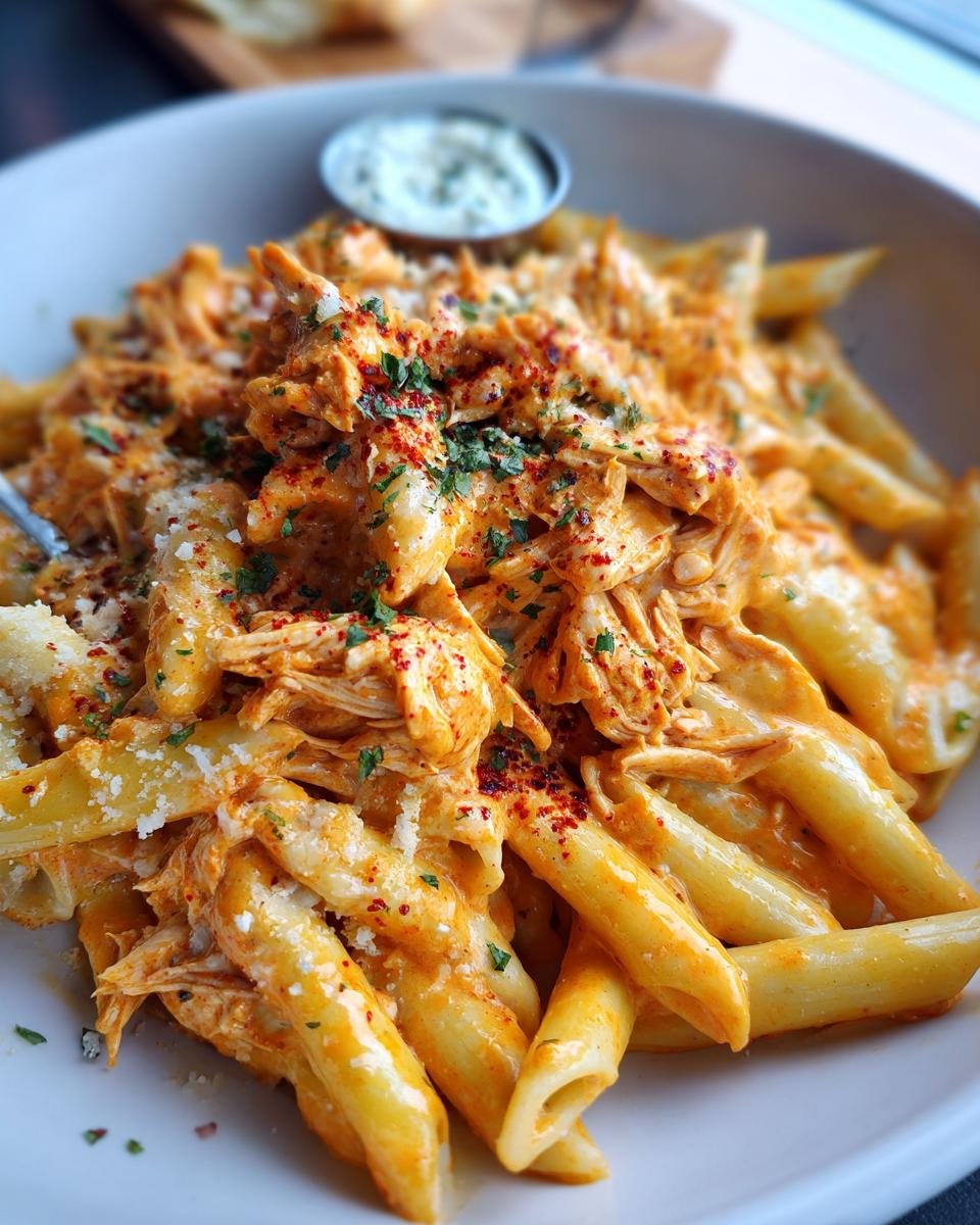 Buffalo Chicken Pasta - detail 2
