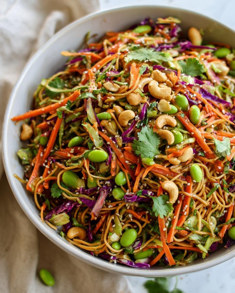 Cashew Crunch Salad with Sesame Dressing - detail 1