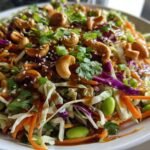 Cashew Crunch Salad with Sesame Dressing