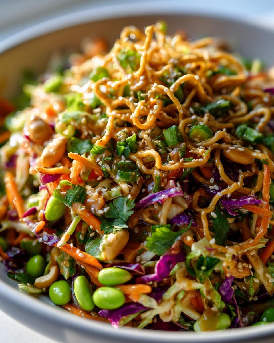 Cashew Crunch Salad with Sesame Dressing - detail 2