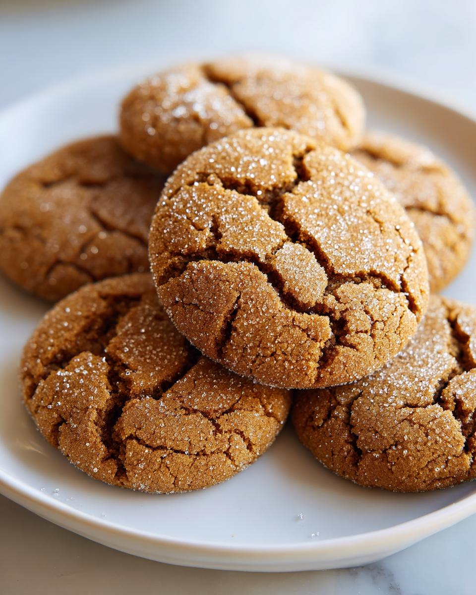 Chewy Ginger Molasses Cookies - detail 1