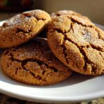 Chewy Ginger Molasses Cookies