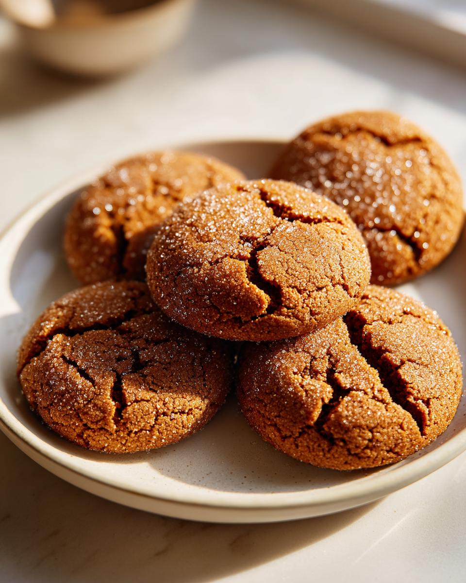 Chewy Ginger Molasses Cookies - detail 2
