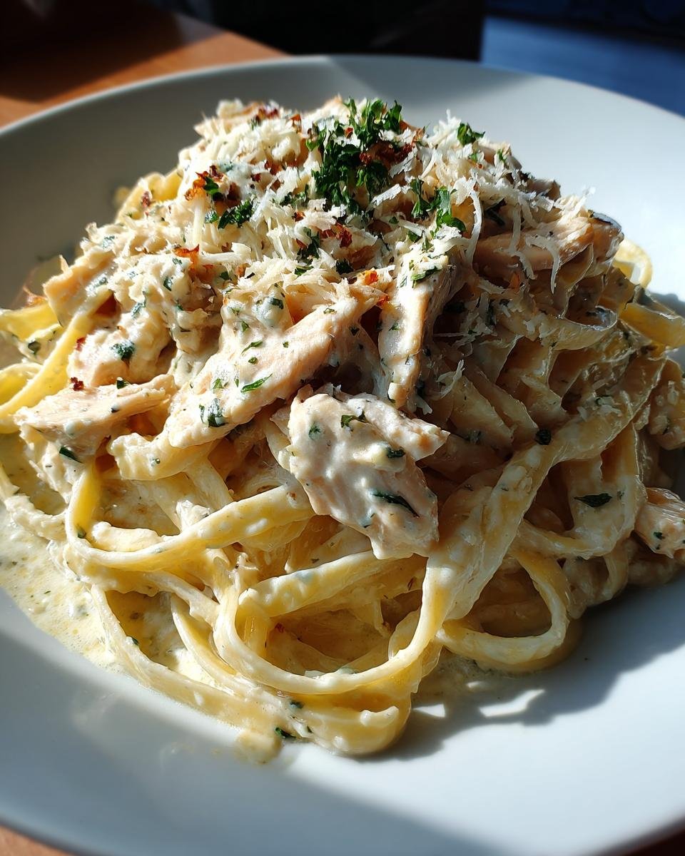 Chicken Fettuccine Alfredo - detail 1