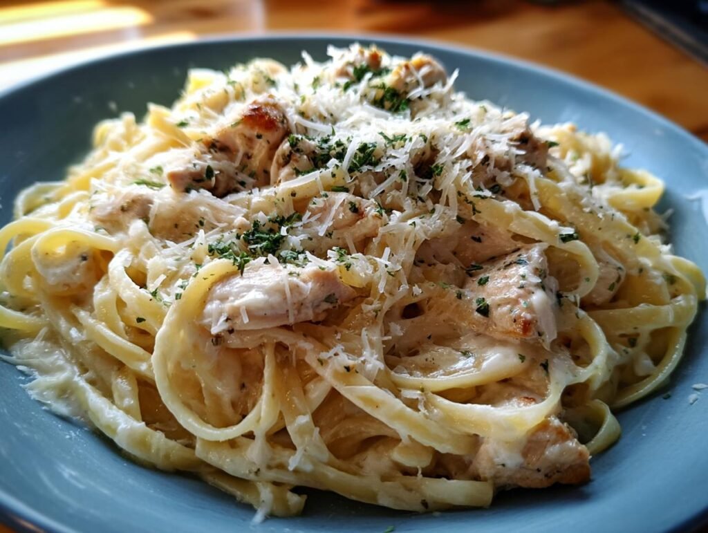 Chicken Fettuccine Alfredo