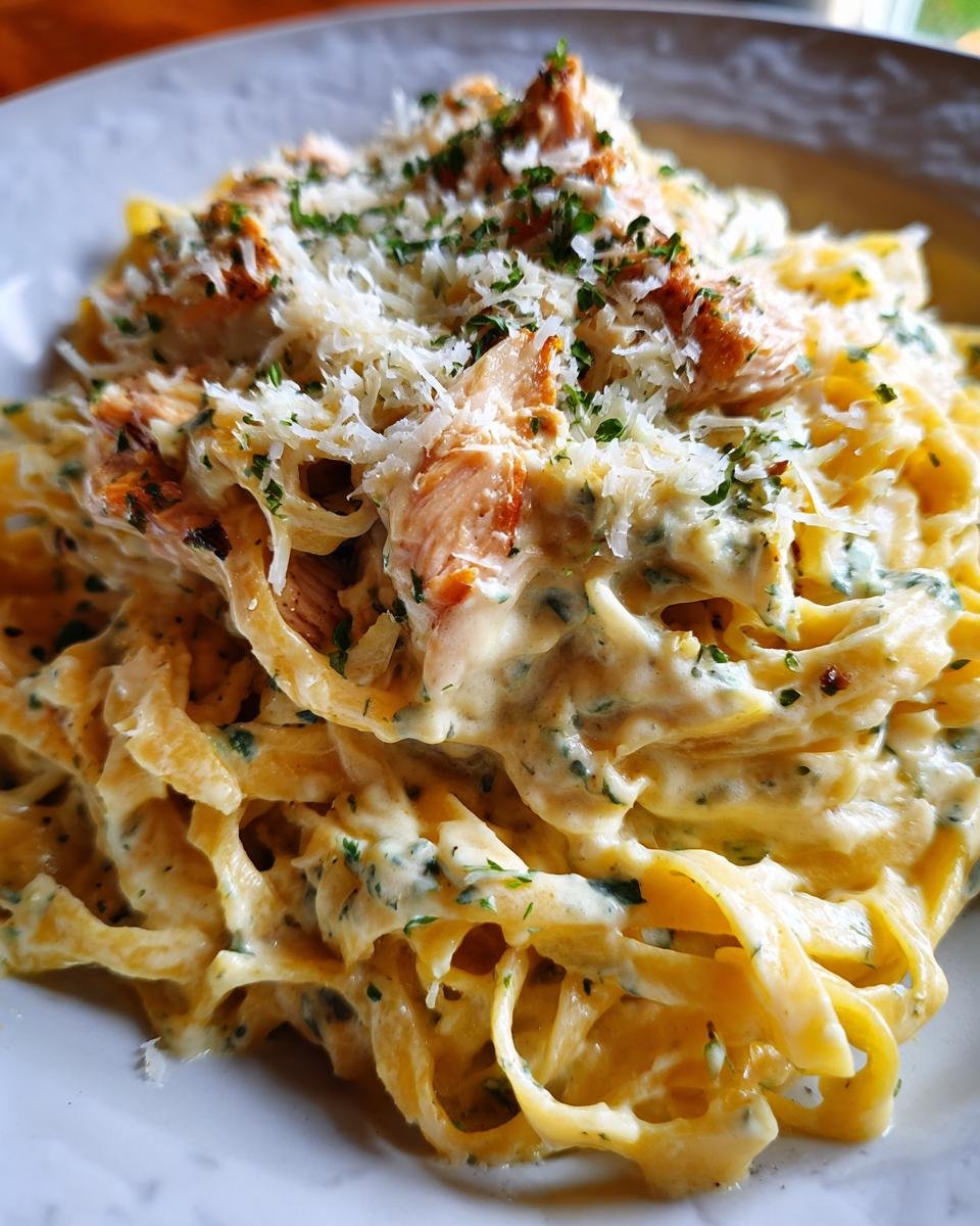 Chicken Fettuccine Alfredo - detail 2