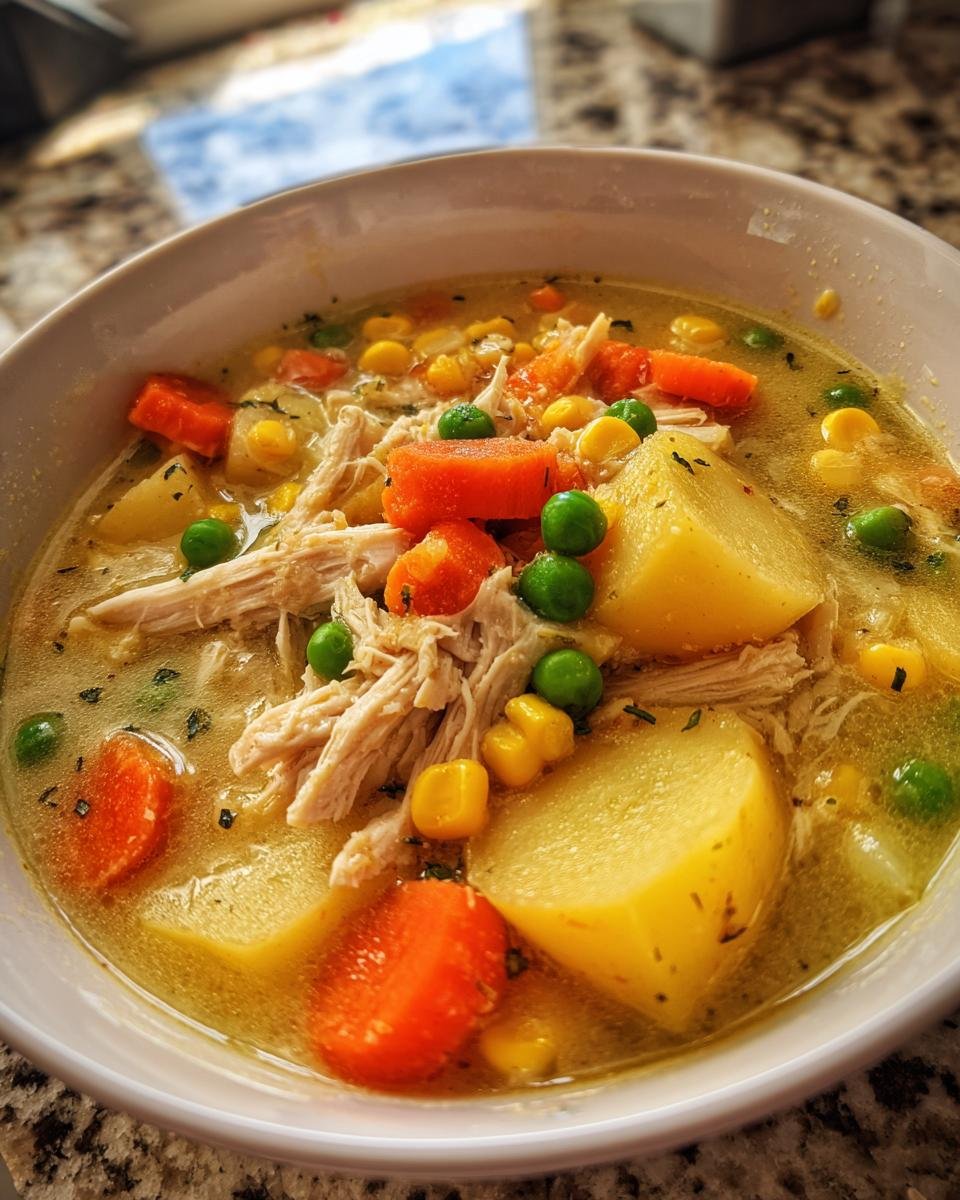 Chicken Pot Pie Soup - detail 2