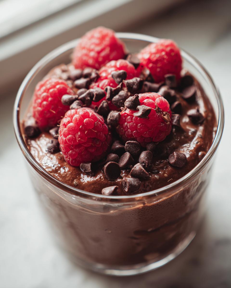 Chocolate Chia Pudding - detail 1