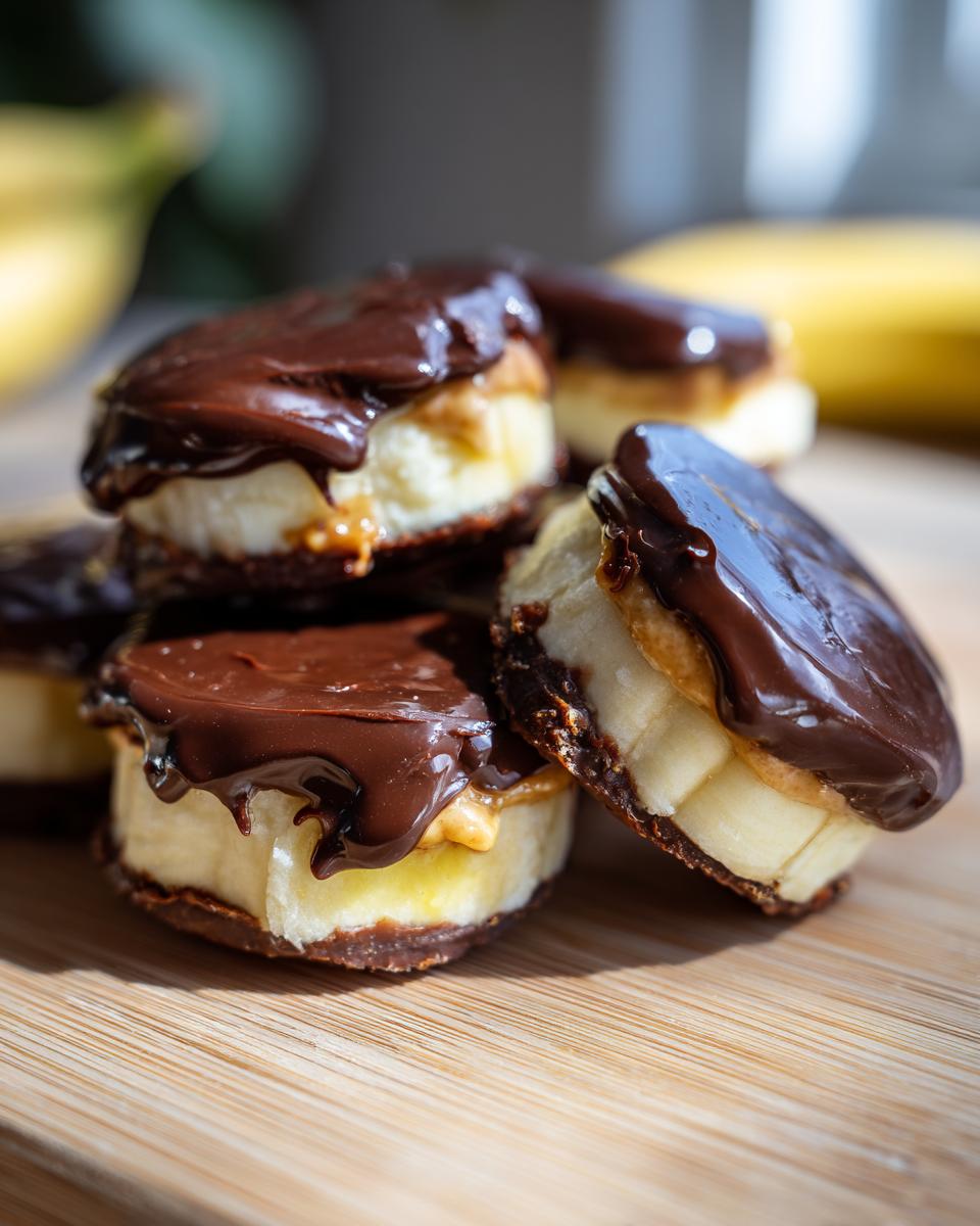 Chocolate Peanut Butter Banana Bites - detail 2