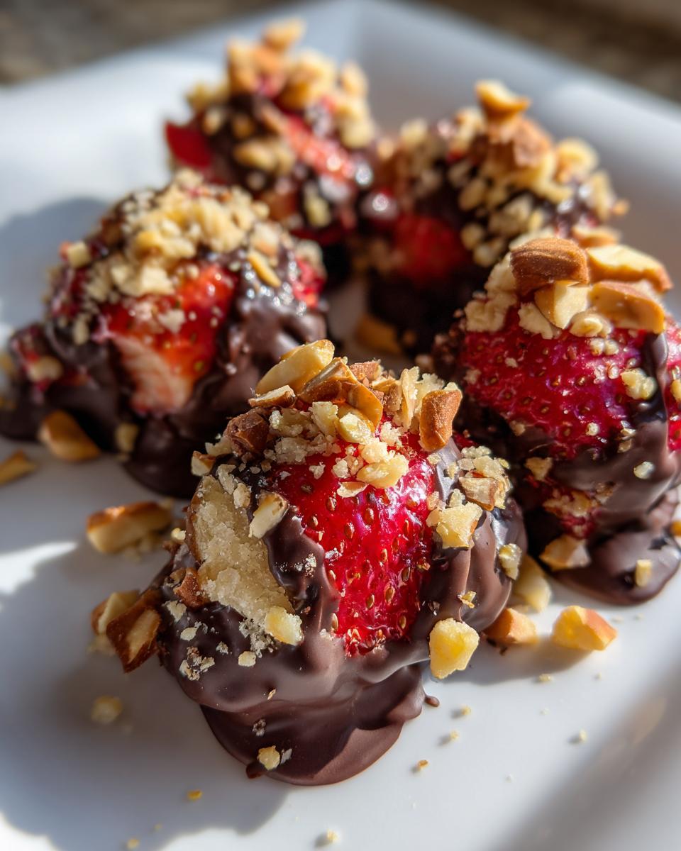 Chocolate Strawberry Banana Yogurt Clusters - detail 1