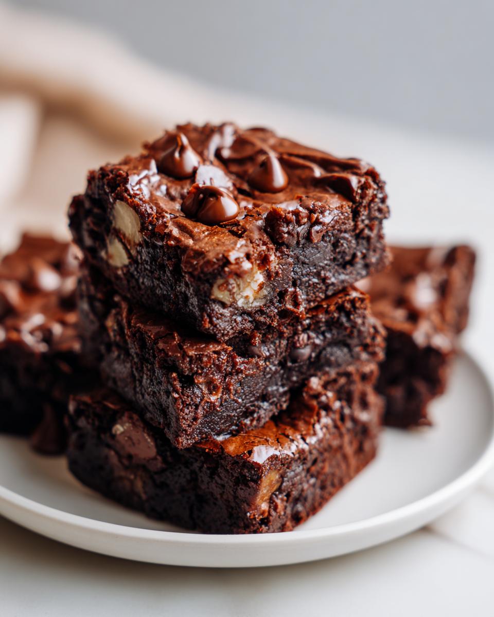 Chunky Monkey Brownies - detail 1