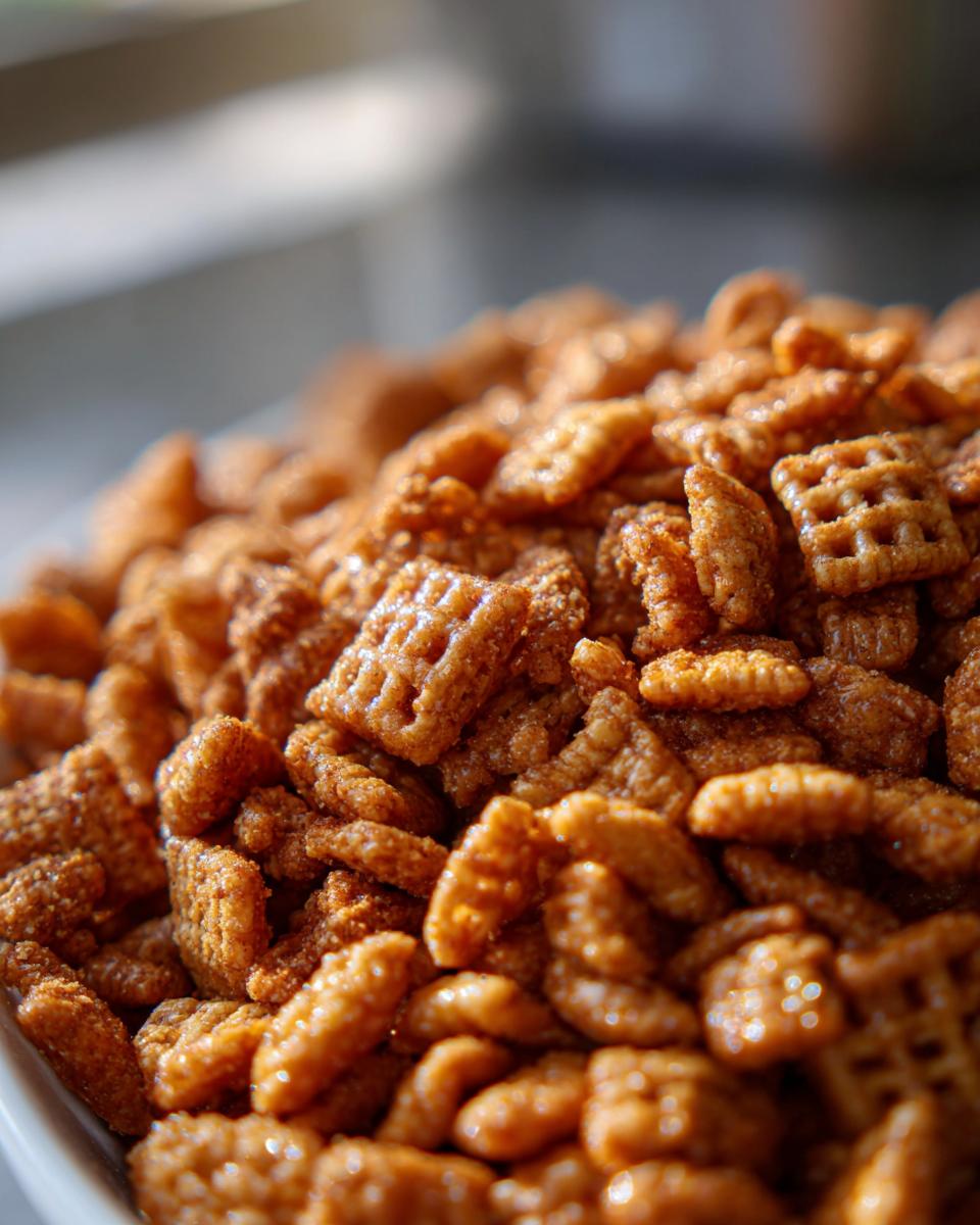 Cinnamon Sugar Chex Mix - detail 1