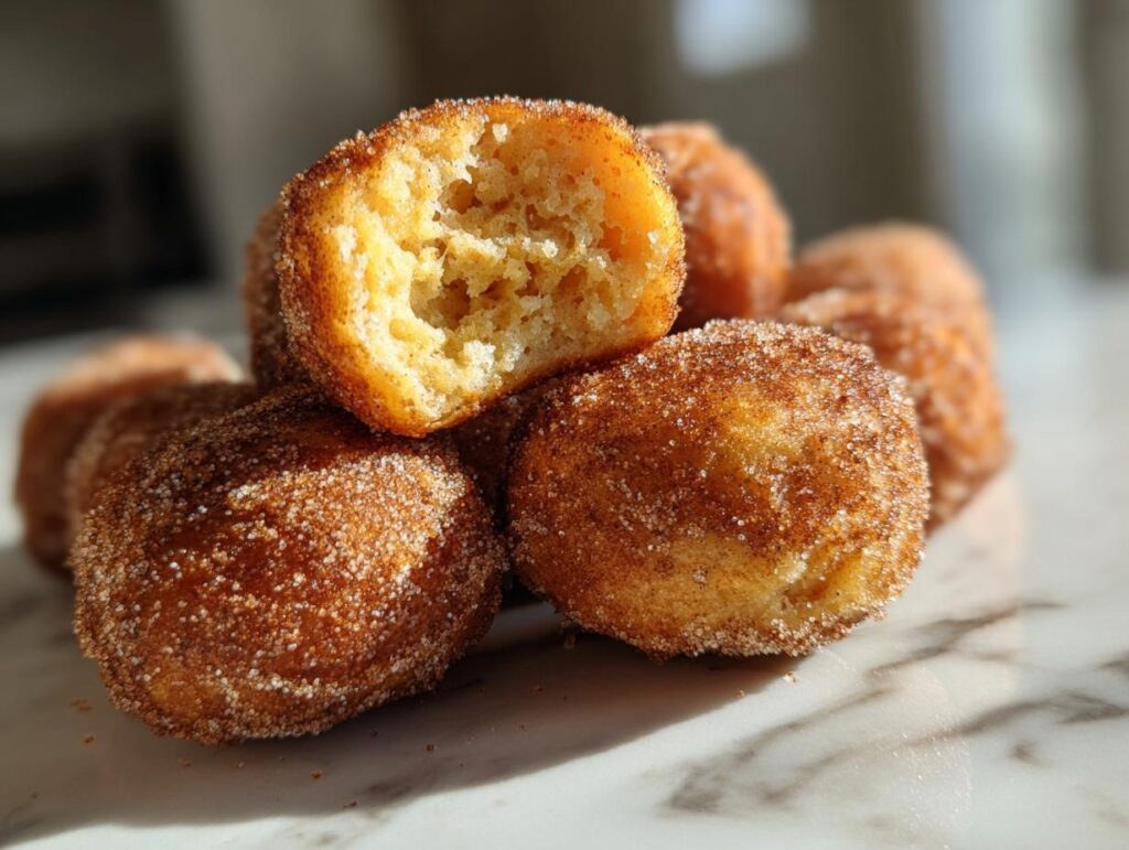 Cinnamon Sugar Donut Holes