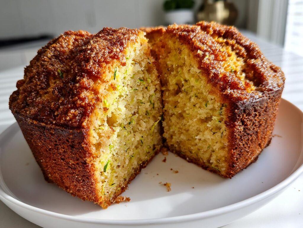 Cinnamon Sugar Zucchini Coffee Cake
