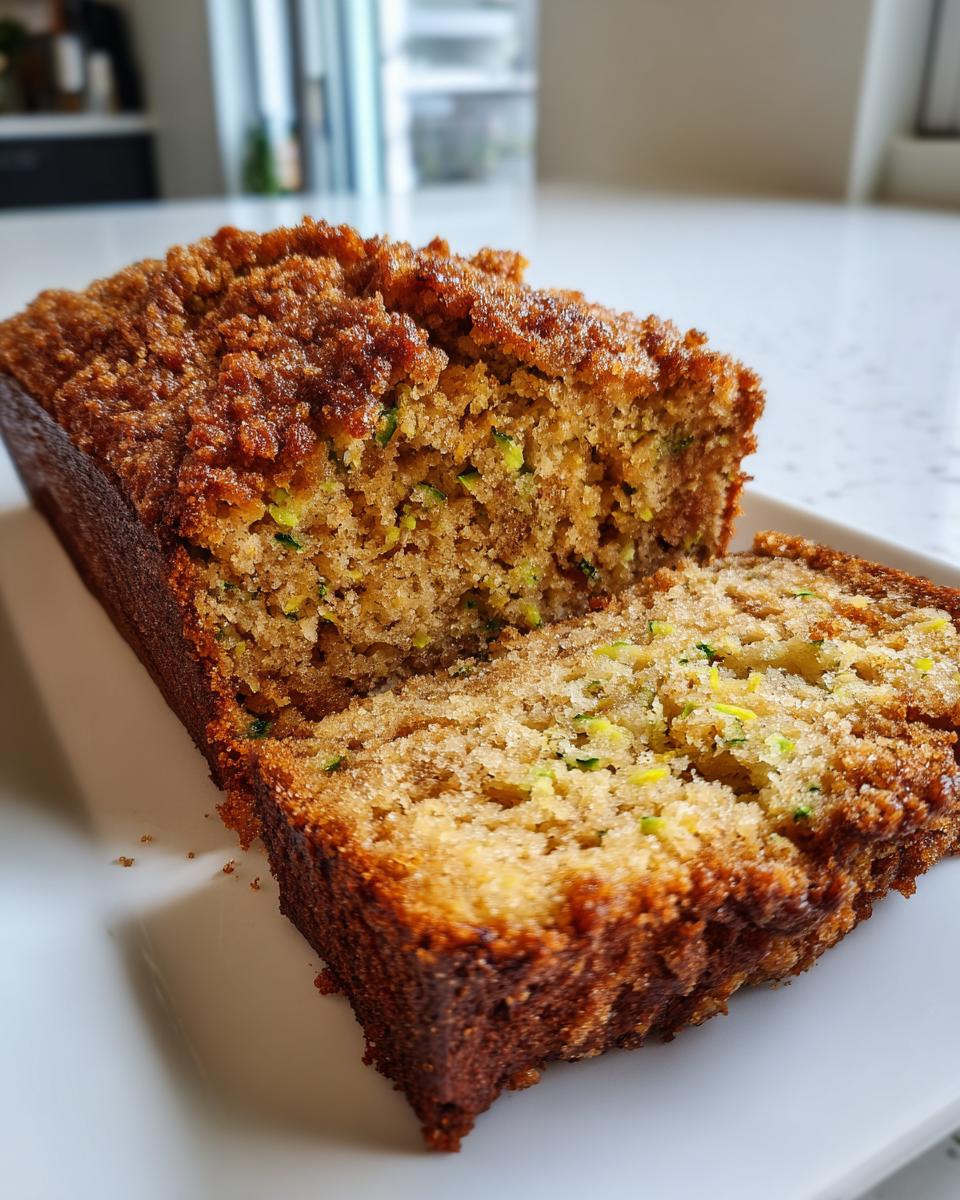 Cinnamon Sugar Zucchini Coffee Cake - detail 2