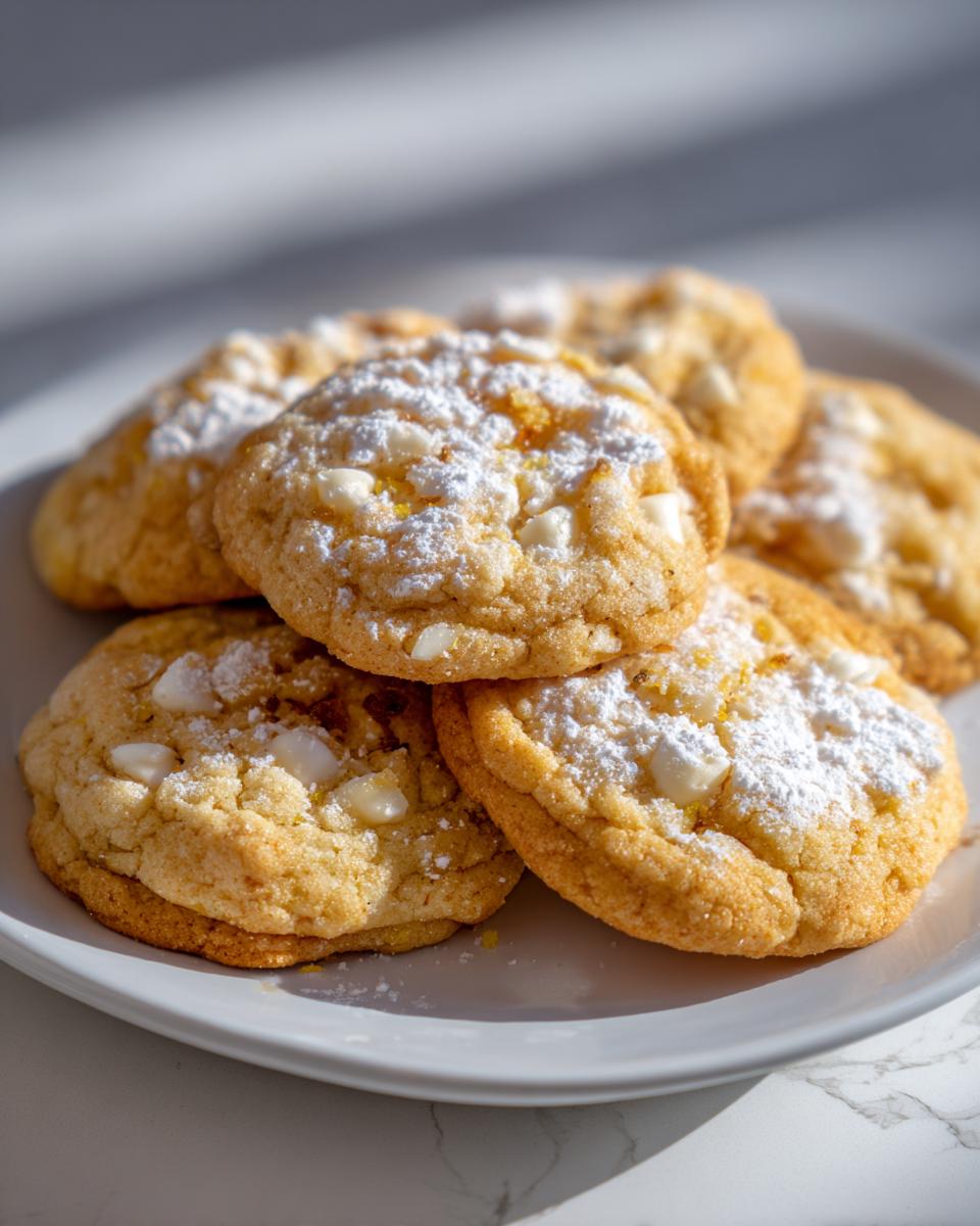 Copycat Panera Lemon Drop Cookies - detail 1