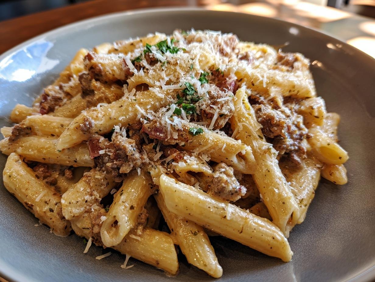 Creamy Beef Pasta Recipe for Cozy Nights