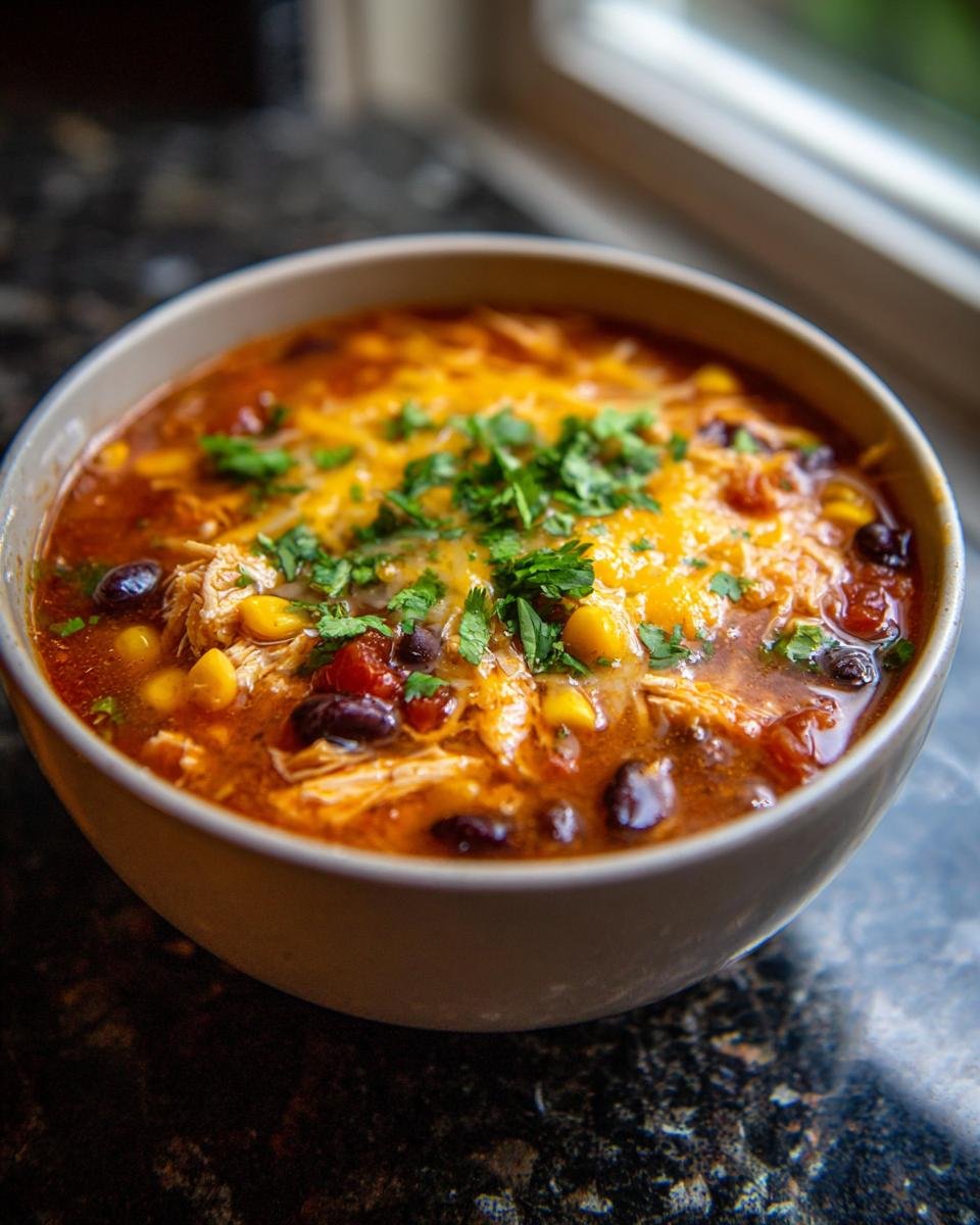 Creamy Chicken Tortilla Soup - detail 1