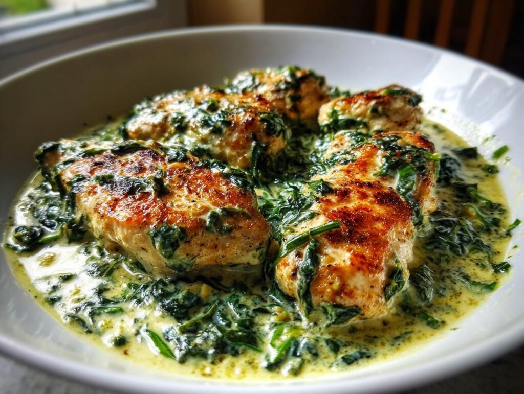 Creamy Spinach Chicken