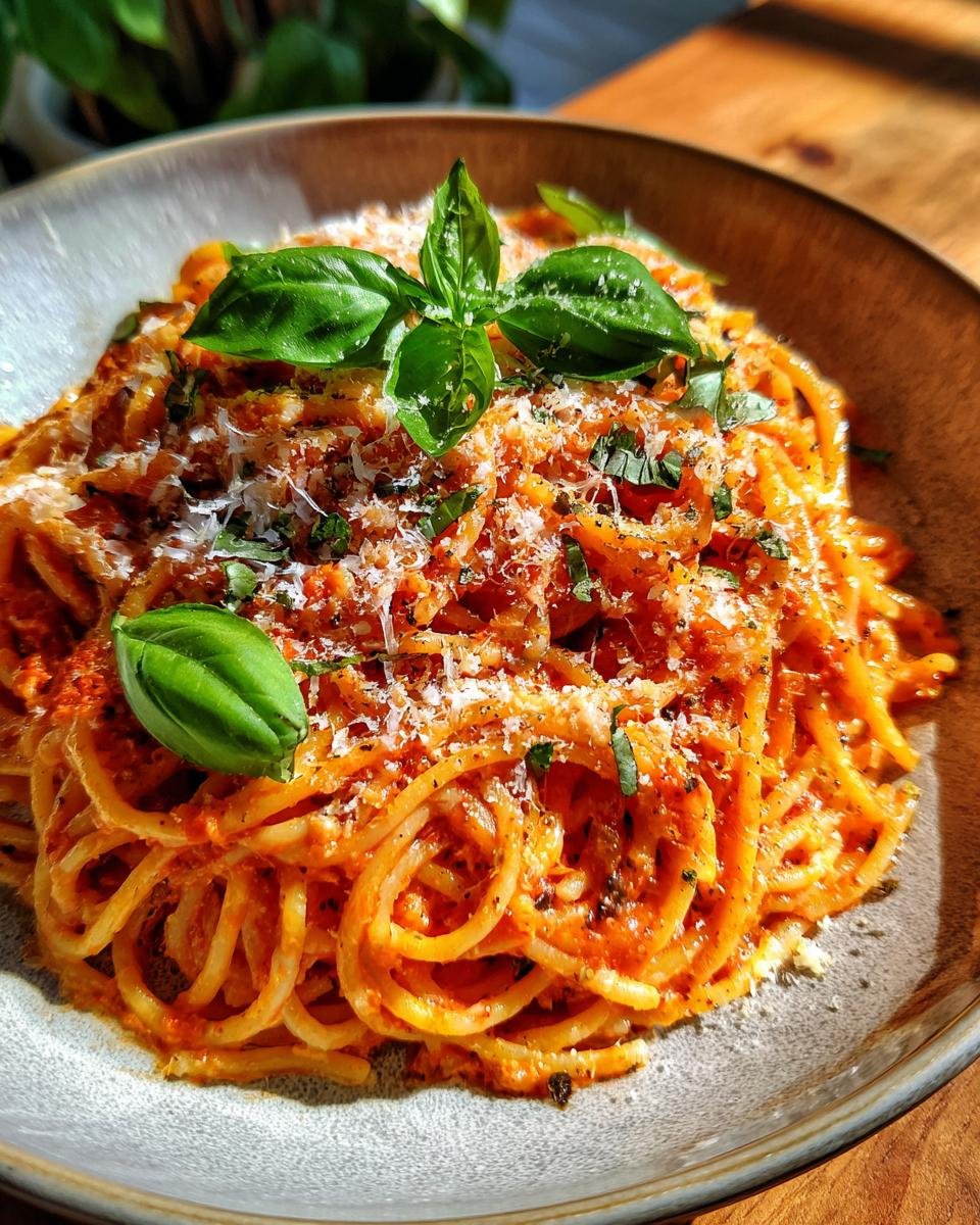 Creamy Tomato Garlic Pasta - detail 1