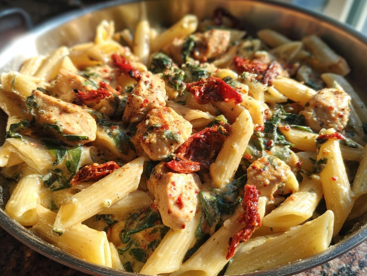Creamy Tuscan Chicken Pasta