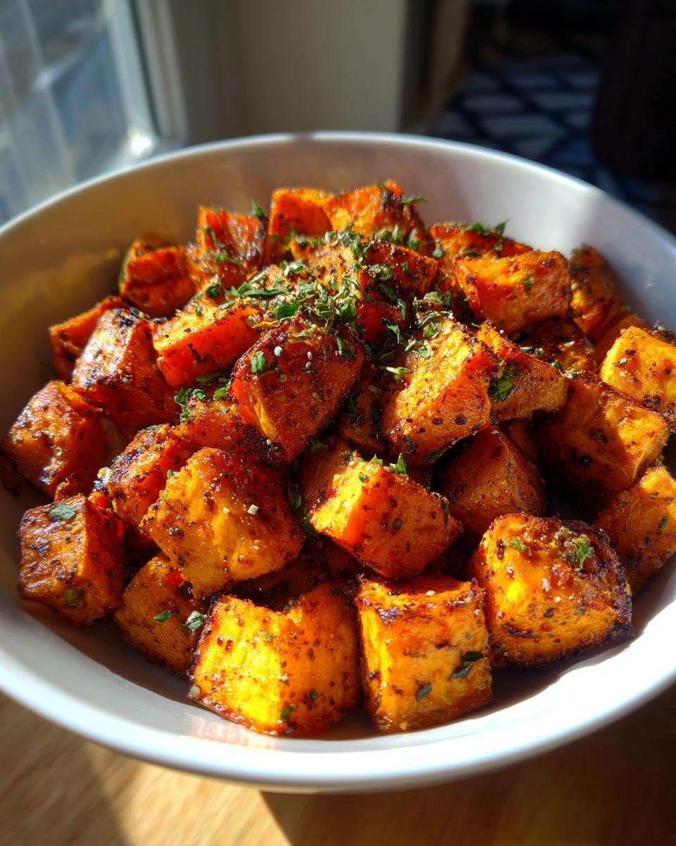 Crispy Roasted Sweet Potatoes - detail 1