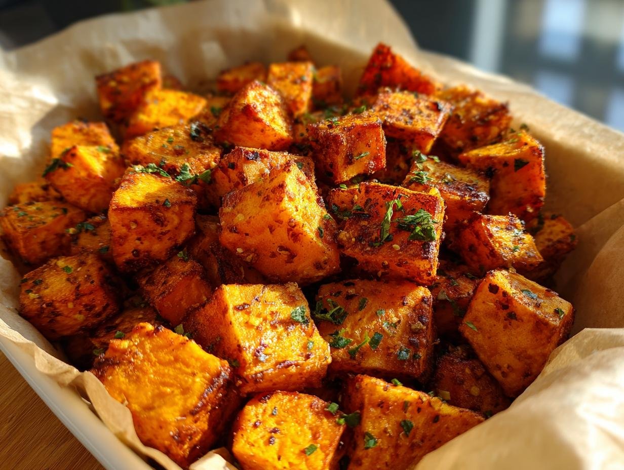 Crispy Roasted Sweet Potatoes