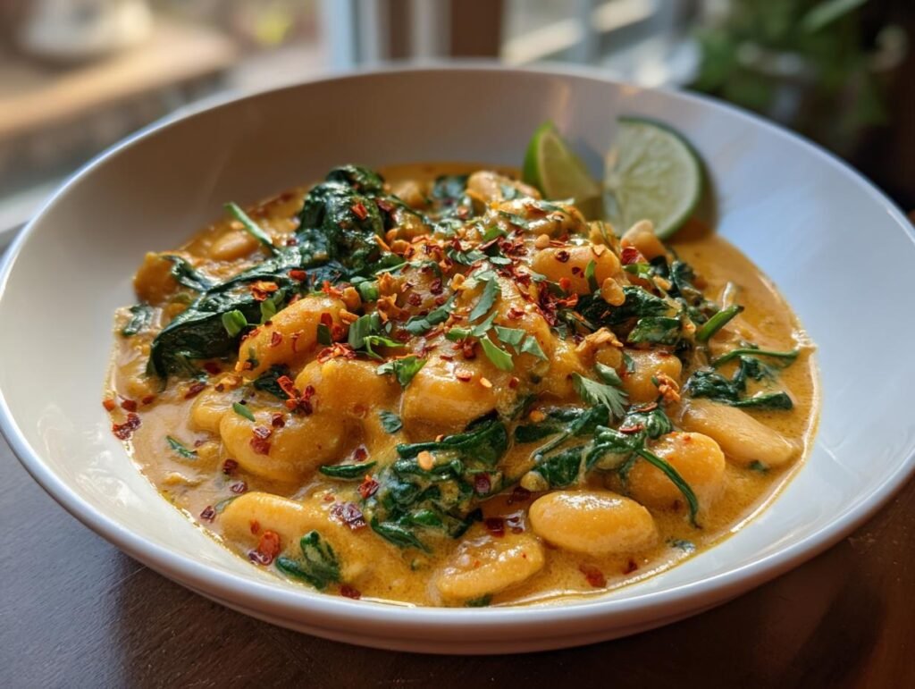 Curried Butter Beans