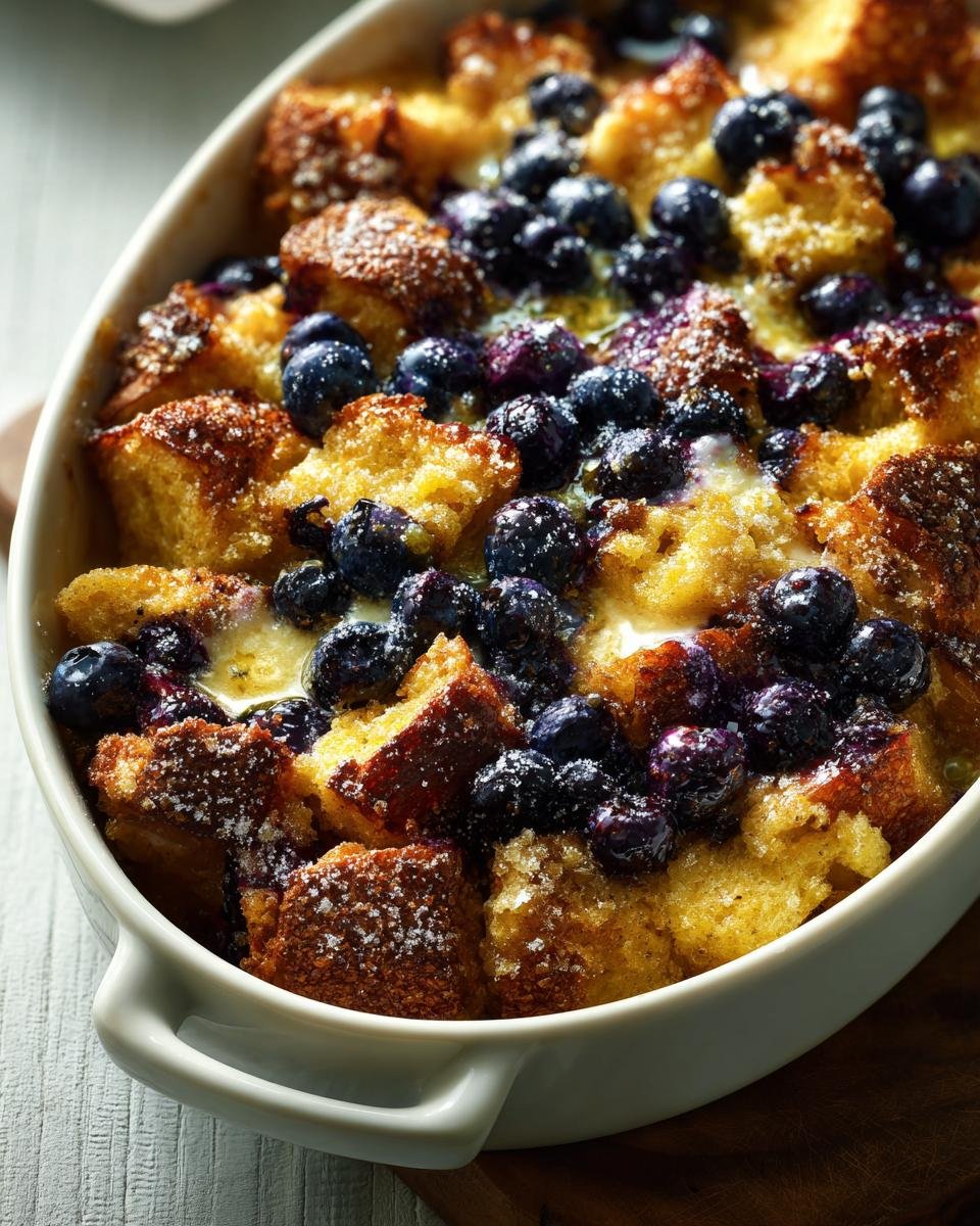 Delicious Blueberry French Toast Casserole - detail 2