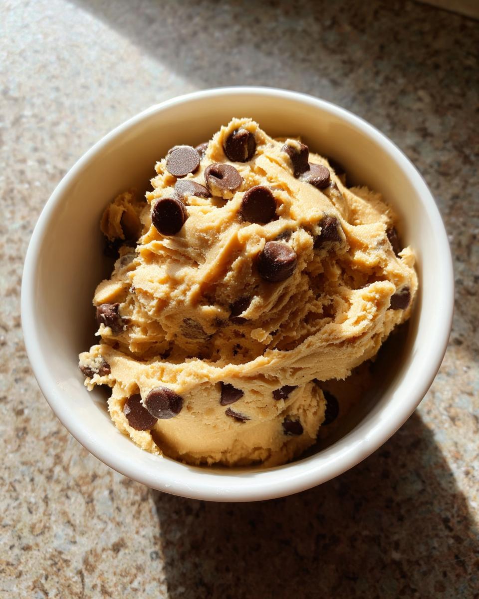 Easy Edible Cookie Dough for One - detail 2