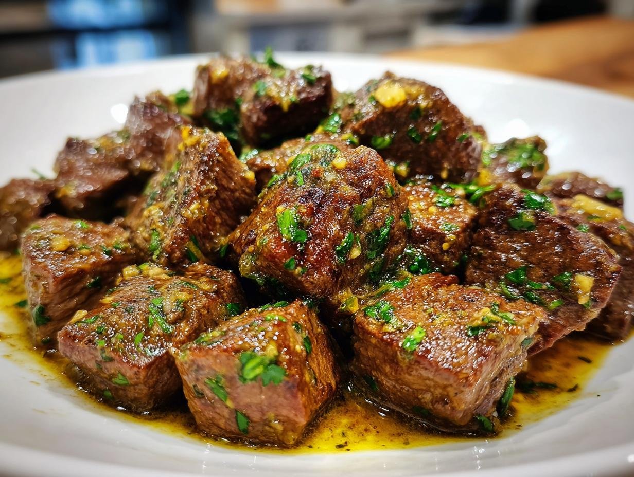 Garlic Butter Steak Bites
