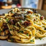 Garlic Mushroom Pasta