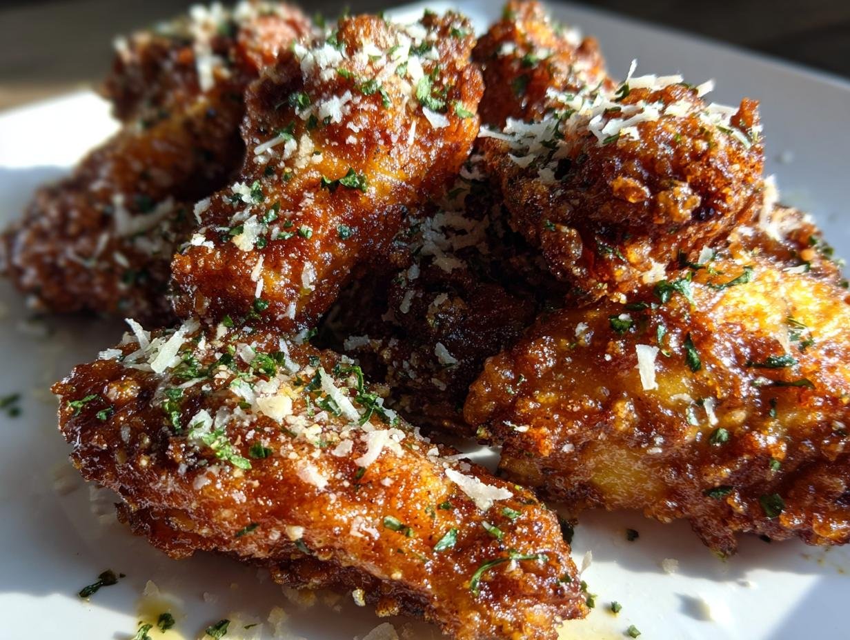 Garlic Parmesan Wings