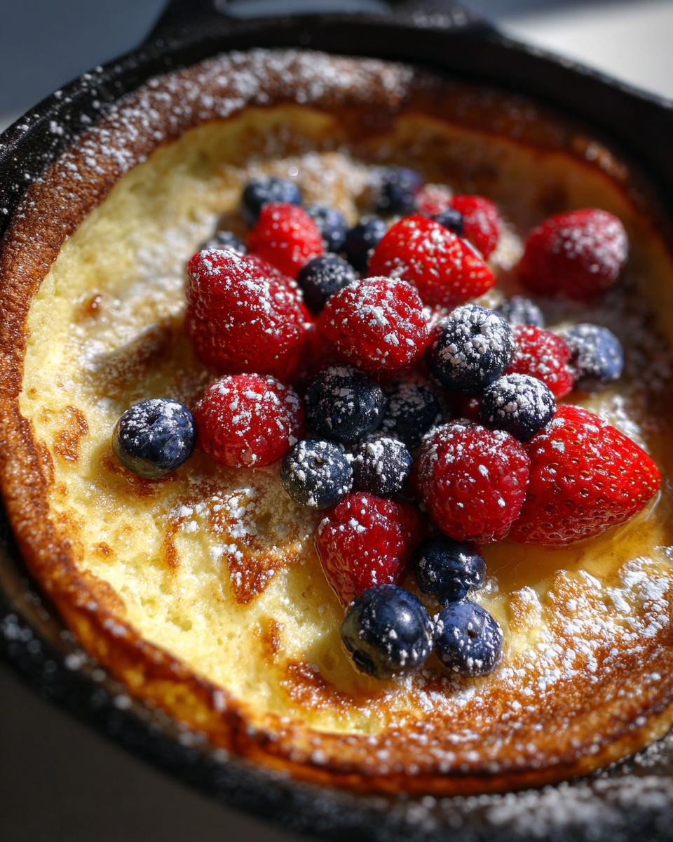 German Pancakes - detail 1