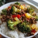 Ground Beef and Broccoli