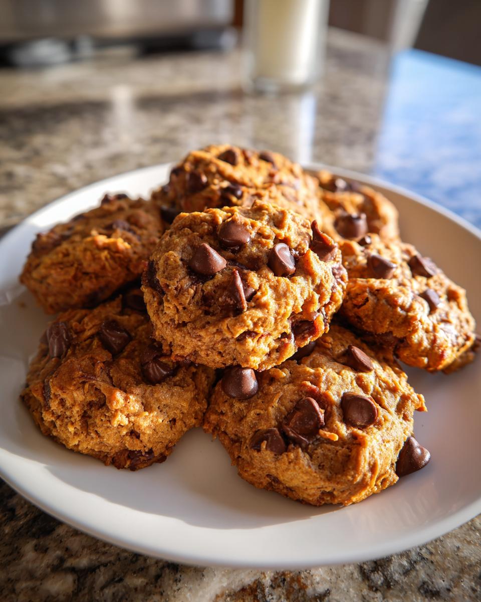 Healthy Peanut Butter Banana Cookies - detail 2