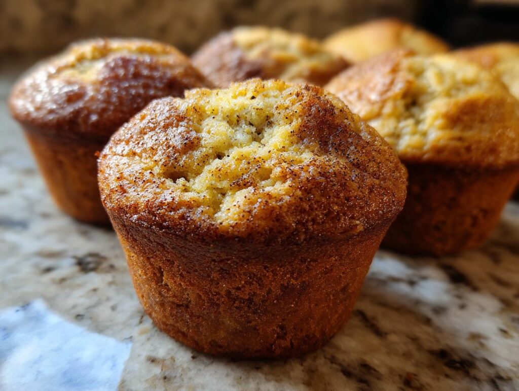 Healthy Peanut Butter Banana Muffins