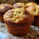 Healthy Peanut Butter Banana Muffins