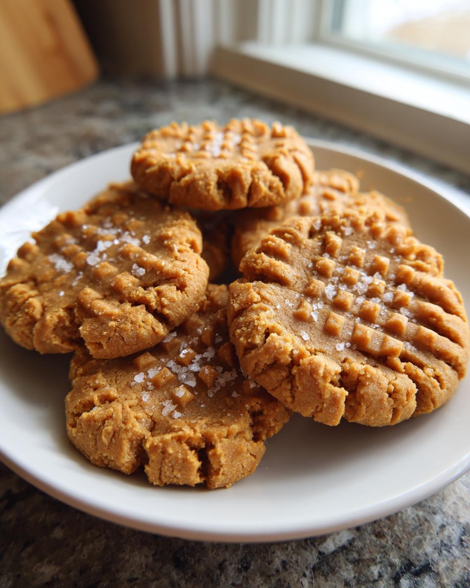 Healthy Peanut Butter Cookies - detail 1