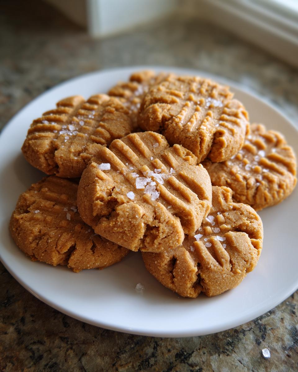 Healthy Peanut Butter Cookies - detail 2