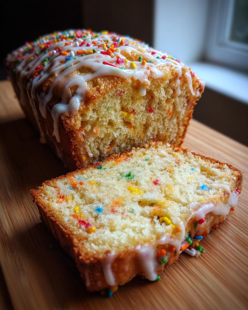 Holiday Sprinkle Buttermilk Bread - detail 1