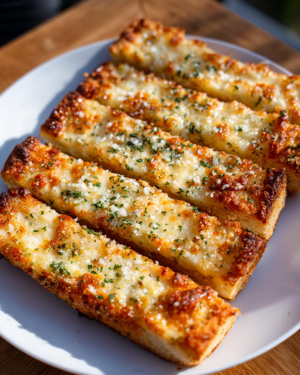 Homemade Cheesy Garlic Breadsticks Recipe - detail 1