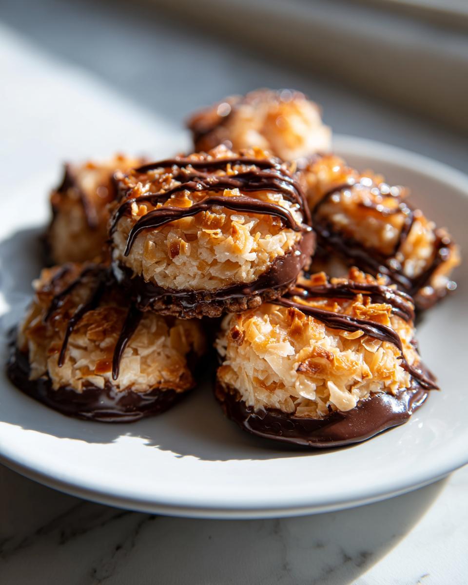 Homemade Samoas Cookies - detail 1